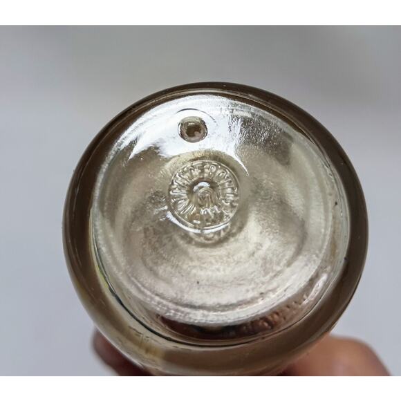 60s Guerlain Shalimar Blue White Canister Enamel EMPTY 3 oz Bottle Spray Vintage - Picture 8 of 13